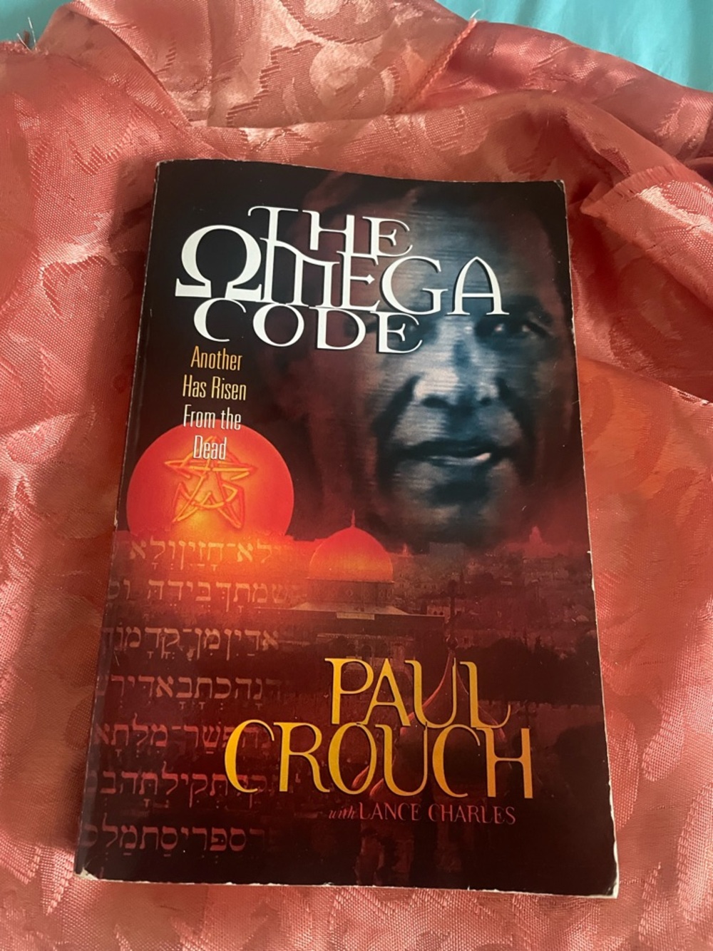 Vintage The Omega Code Book By Paul Crouch with Lance Charles Fiction 311 Pages